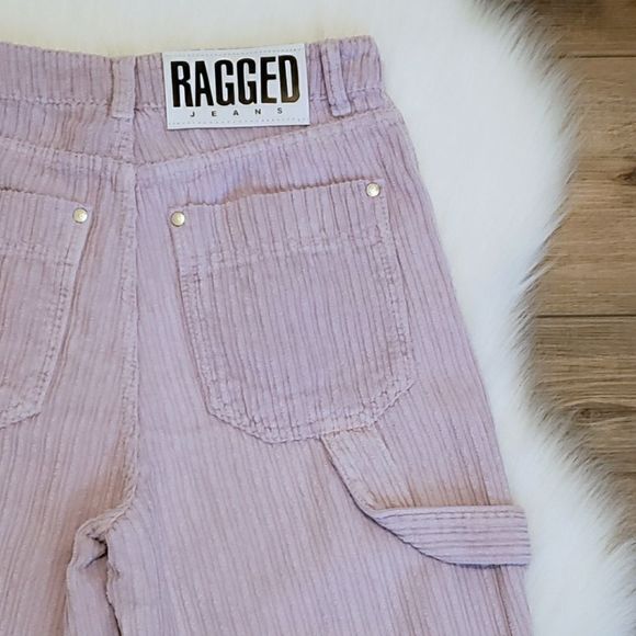 The Ragged Priest Unreal Combat Corduroy Jeans Size 24 NWT - Picture 10 of 13